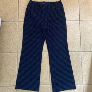 Vintage San Francisco navy pinstriped trousers